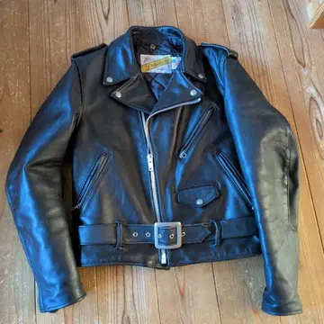 Schott Perfecto 블랙 더블 라이더 자켓