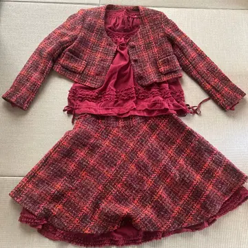 키치 라이드의 수트 블라우스 세트