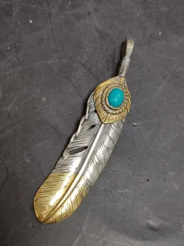 고로즈 goro's 상금 금줄 터콰이즈 & 선금 특대형 페더