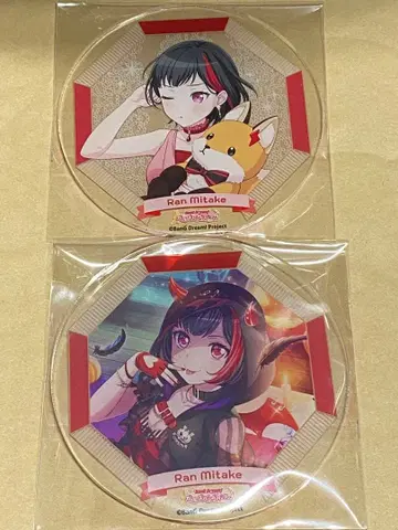 뱅드림 아크릴 코스터 유상 혜택 란 그라테 미타케란