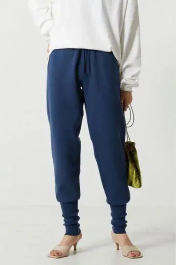 FREAK'S STORE 밑단 리브 니트 팬츠