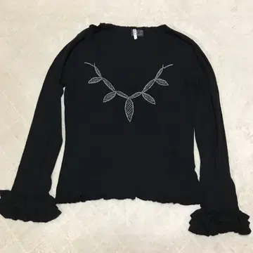 I.N.C 인터내셔널 컨셉 프릴 소매 니트