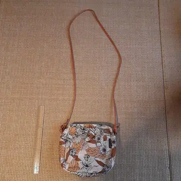 플라워 프린트 숄더백