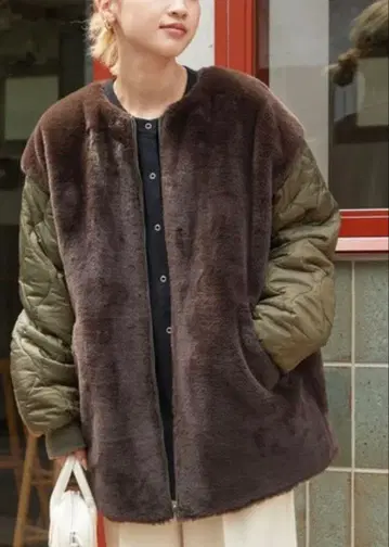 프릭스스토어 2way 퀼팅 보아 자켓 FREAK'S STORE