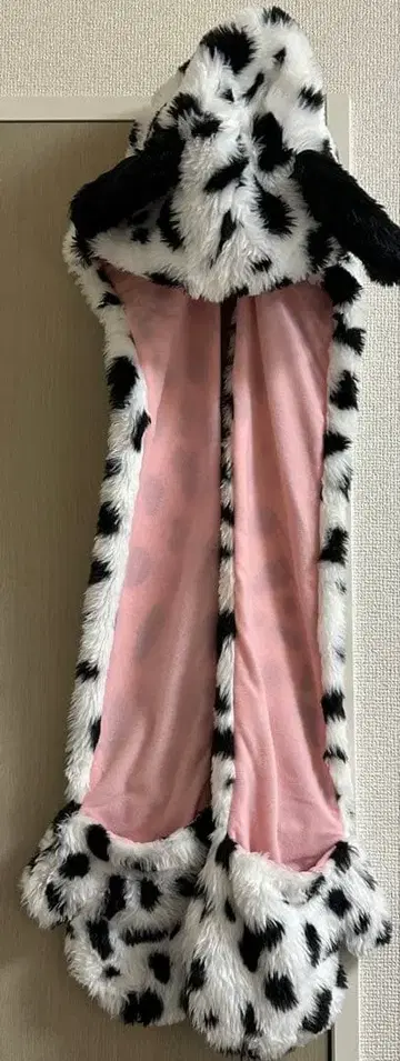 101마리 강아지 머플러 캡