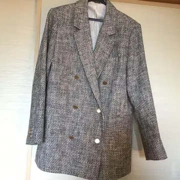 밀라 오웬 더블 브레스트 테일러드 자켓