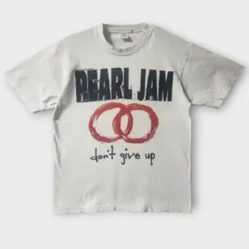 90s PEARL JAM 펄잼 1993 투어 티셔츠 화이트 사이즈 L