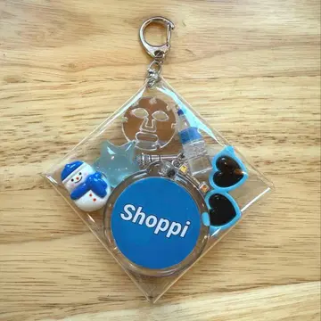 SnowMan 굿즈 파우치 키링 쇼피