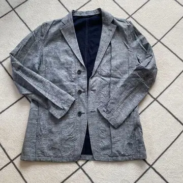 ISSEY MIYAKE MEN 린넨 자켓