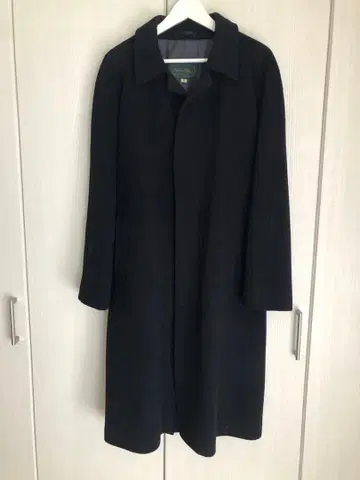 코트 블랙 롱 코트 포멀 남성용 M