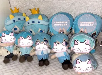 앉아 인형 (2개 세트) 코론 씨