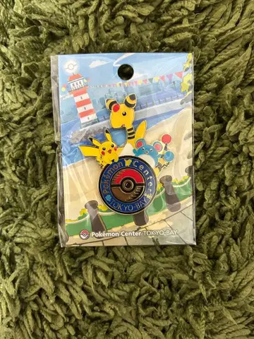 포켓몬 센터 토쿄베이 로고 핀즈 핀 배지 피카츄 라이츄