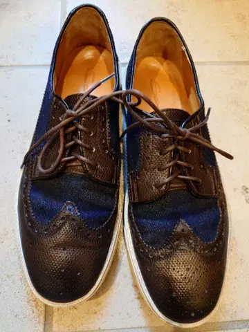 [ 새상품급 ] 산토니 브라운/네이비 사이즈 6