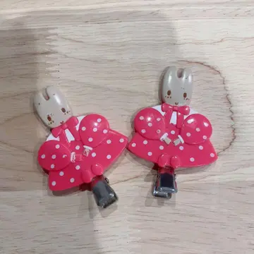 마론크림 앞머리 클립 2개 세트