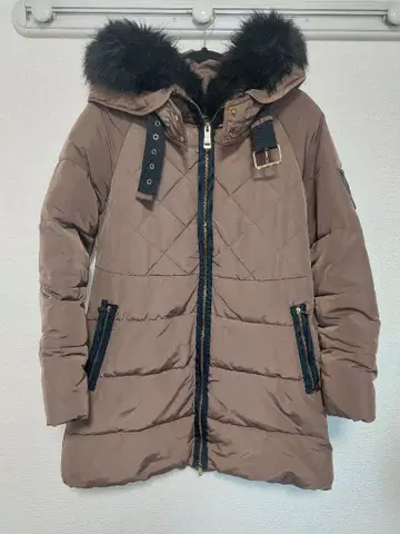 ZARA 다운 자켓 후드 부착