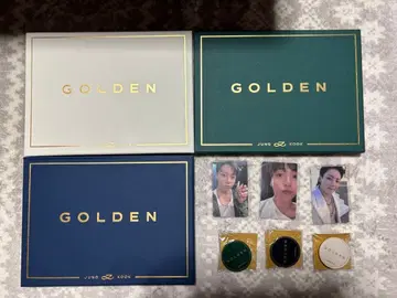 BTS 정국 GOLDEN 앨범 3종