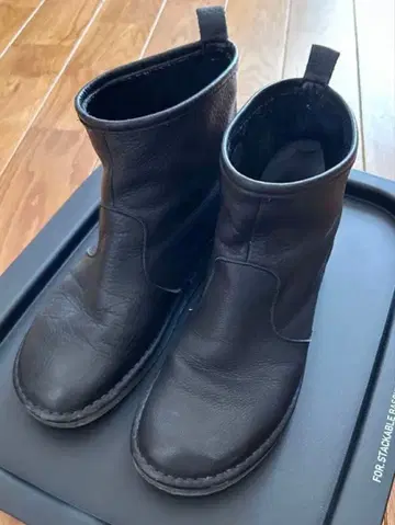 ramble comfort(럼블 컴포트) 슈링크 가죽 부츠