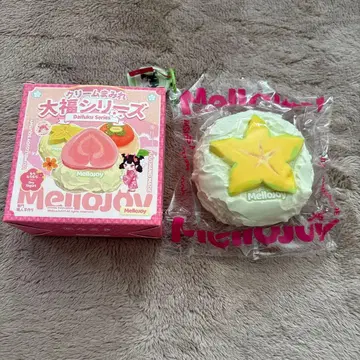 Mellojoy 스퀴즈 크림 범벅 다이후쿠 시리즈 스타 후르츠 2