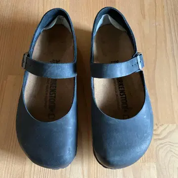 버켄스탁 메리제인 23cm 36 블랙 내로우