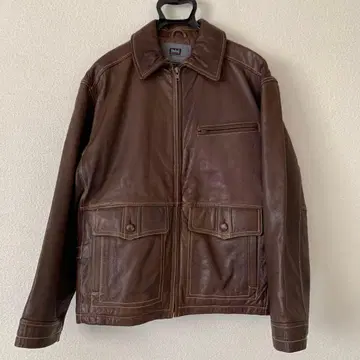 ixiz 가죽 자켓 L 사이즈 이크시즈 양가죽 레트로 빈티지