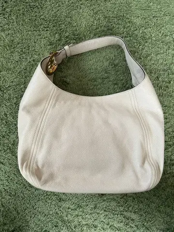 Michael Kors 화이트 가죽 숄더백