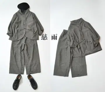 새상품 지우 센소유니코 울 셋업 자켓 & 팬츠