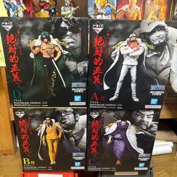 제일복권 원피스 마스터피스 이펙트 4체 세트