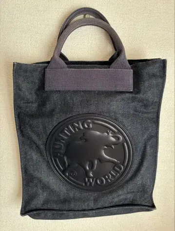 HUNTING WORLD 헌팅월드 데님 토트백