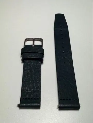 [ Knot ] 노트 도치기 가죽 벨트 블루 18mm 미사용 새상품