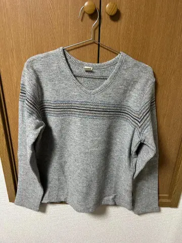 quadro 쿠오드로 스웨터 사이즈 M 그레이