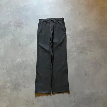 00s 아르마니 글렌 체크 레이온 슬랙스 팬츠