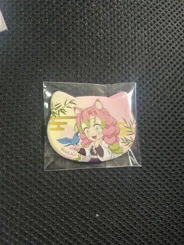 귀멸의 칼날 칸로지 미츠리 특별 임무상 고양이형 캔뱃지 난자타운