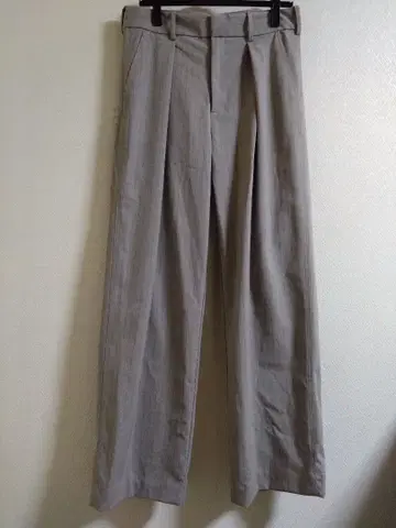 CAMBIO 스트라이프 와이드 슬랙스 팬츠