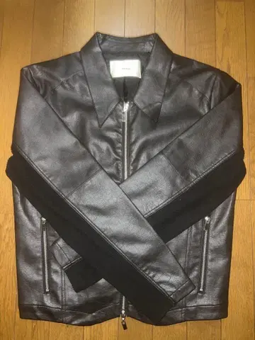 jentlouis 더블 지퍼 싱글 가죽 자켓 L 사이즈 제인트루이스