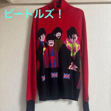 [ 초레어 ] 80s 비틀즈 터틀넥 니트