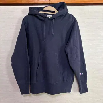 Champion 리버스 위브 후드티 M 네이비
