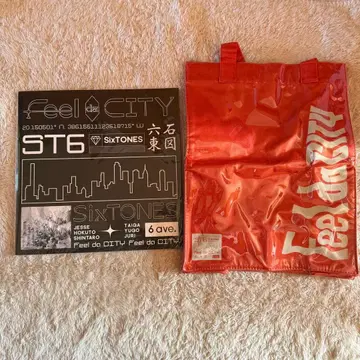 SixTONES Feel da CITY 투어 기념 팜플렛