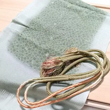 6 허리띠 오비 장식 천 세트 그린