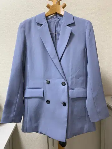 GU 벨티드 자켓 와이드 팬츠 셋업