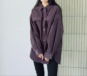 LEPSIM 코듀로이 BIG 셔츠 새상품