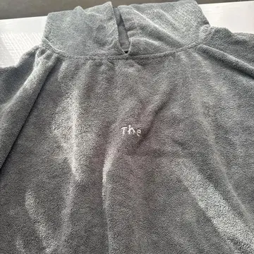 후드 부착 사우나 판초 The Sauna