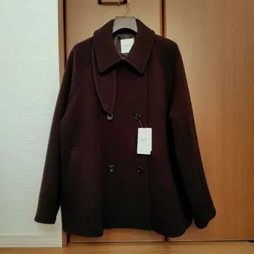 S160 스탠드 카라 숏코트 36