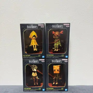 [ 미개봉 ] LITTLE NIGHTMARES 모니터 탑 피규어 4종