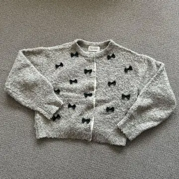 Donoban 그레이 리본 가디건