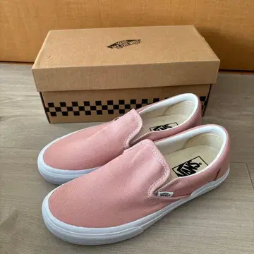 VANS 핑크 슬립온 스니커즈 새상품