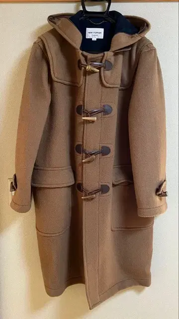 NEW YORKER Legend 베이지 더플 코트