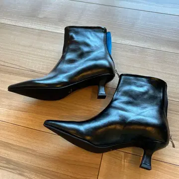 로데오 크라운 와이드 보울 슈즈 부츠 부티 블랙