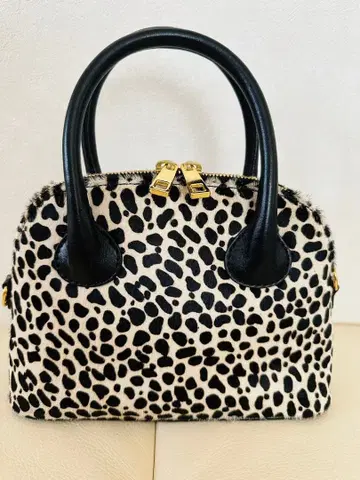 [ 미사용 ] MAISON DE REEFUR 레오파드 무늬 숄더백