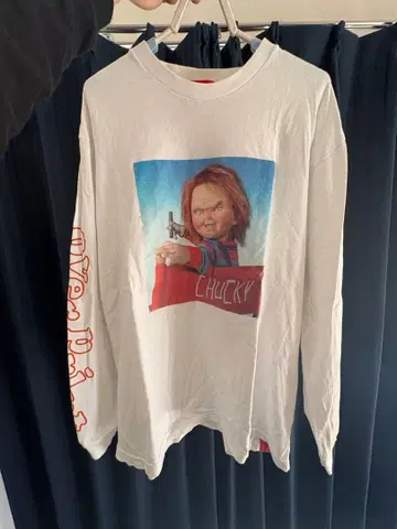 overprint Chucky 긴팔 티셔츠