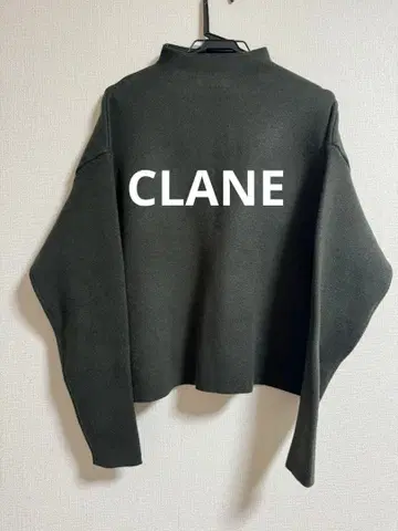 CLANE 보트넥 풀오버 니트